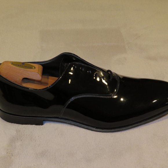 Church\'s Alastair Black Patent Leather Formal Dress Shoe US 12.5 F NWB main image 7